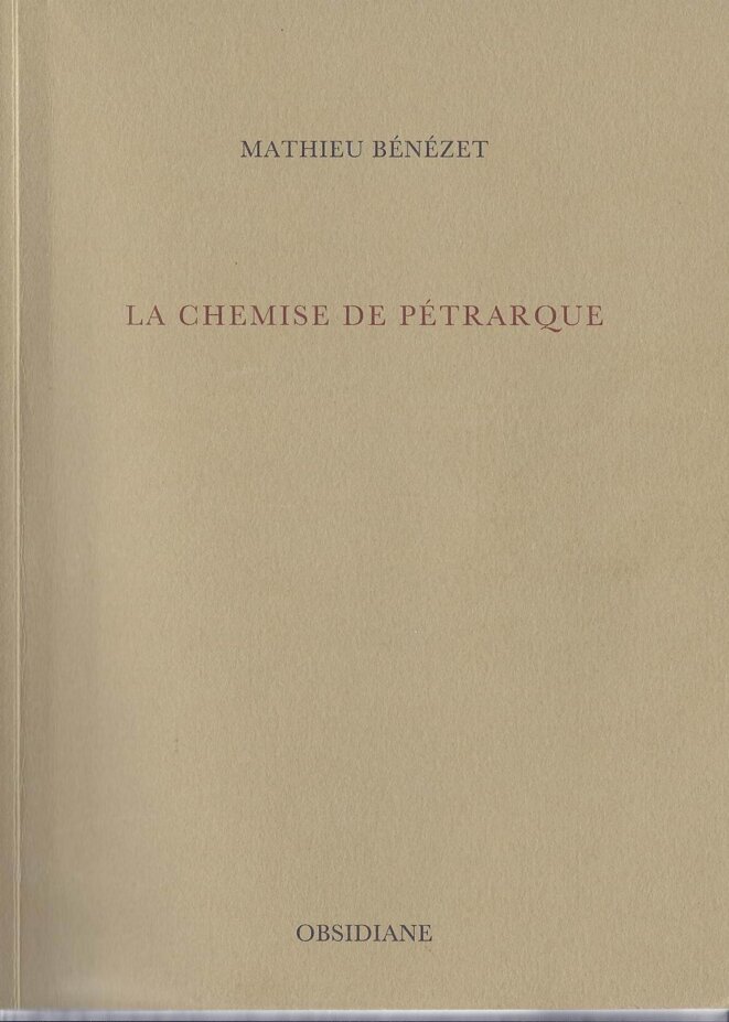 Mathieu Bénézet: Récits d'ombres