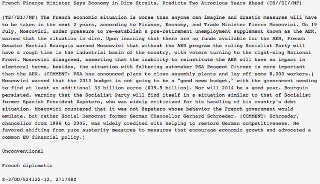 © Wikileaks © Wikileaks