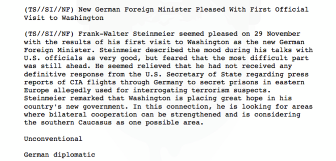 Le relevé d'interception © WikiLeaks Le relevé d'interception © WikiLeaks