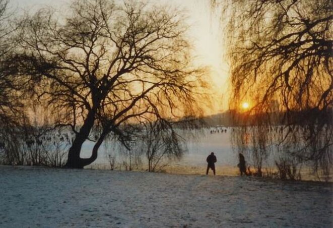 Alster gelée 1996 - Soleil couchant_ © Etoile66 Alster gelée 1996 - Soleil couchant_ © Etoile66