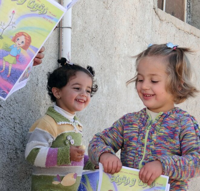 La presse pour les enfants en Syrie: Zayton wa Zaytonah