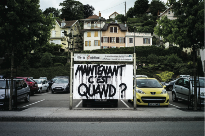 La France VUE D'ICI sur papier glacé