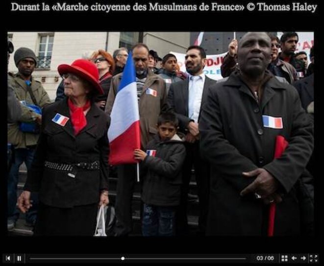 Petite «Marche citoyenne» pour les Musulmans de France