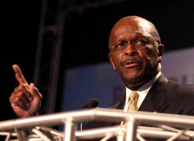 herman Cain dans l'Iowa en août. © Gag Skidmore/Creative Commons