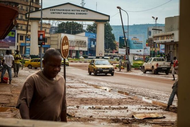 Le centre-ville de Bangui © Thomas Cantaloube Le centre-ville de Bangui © Thomas Cantaloube