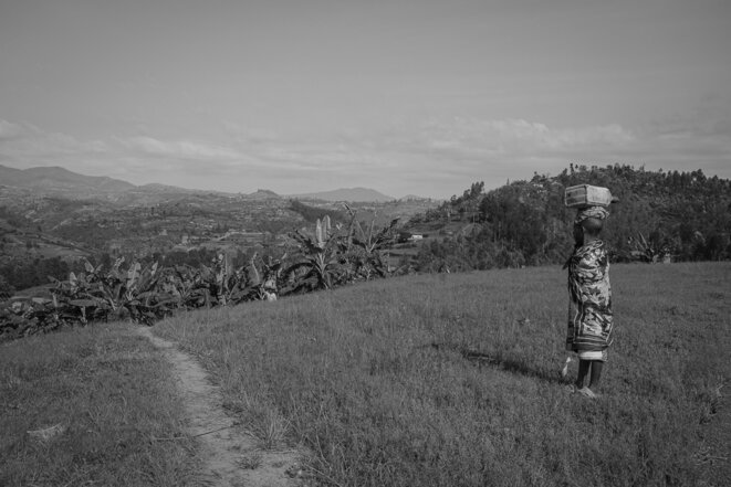 Au pays des mille collines, l'agriculure continue d'occuper 80% de la population © Thomas Cantaloube Au pays des mille collines, l'agriculure continue d'occuper 80% de la population © Thomas Cantaloube