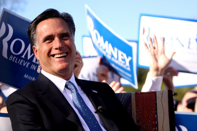 Mitt Romney dans l'Arizona en décembre 2011 © Gary Skidmore/Creative Commons Mitt Romney dans l'Arizona en décembre 2011 © Gary Skidmore/Creative Commons