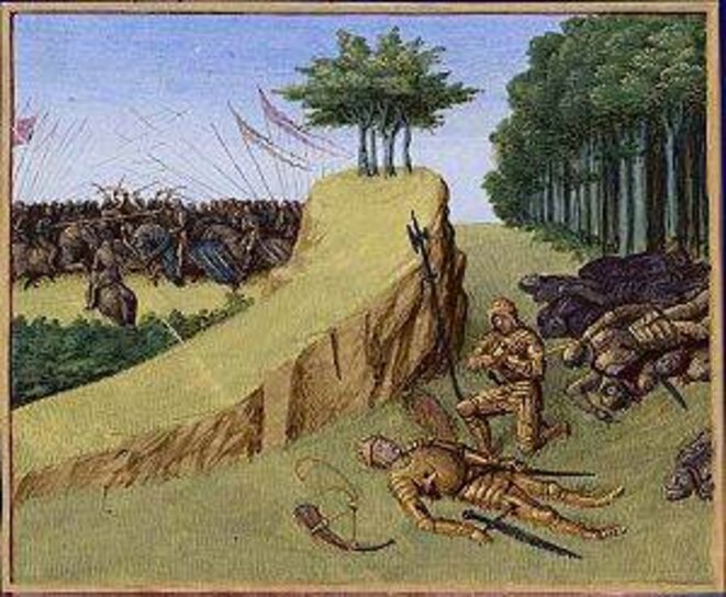 Bataille de Roncevaux en 778. Mort de Roland Bataille de Roncevaux en 778. Mort de Roland