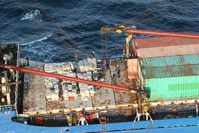 Prise de cocaïne sur un cargo au Panama Prise de cocaïne sur un cargo au Panama