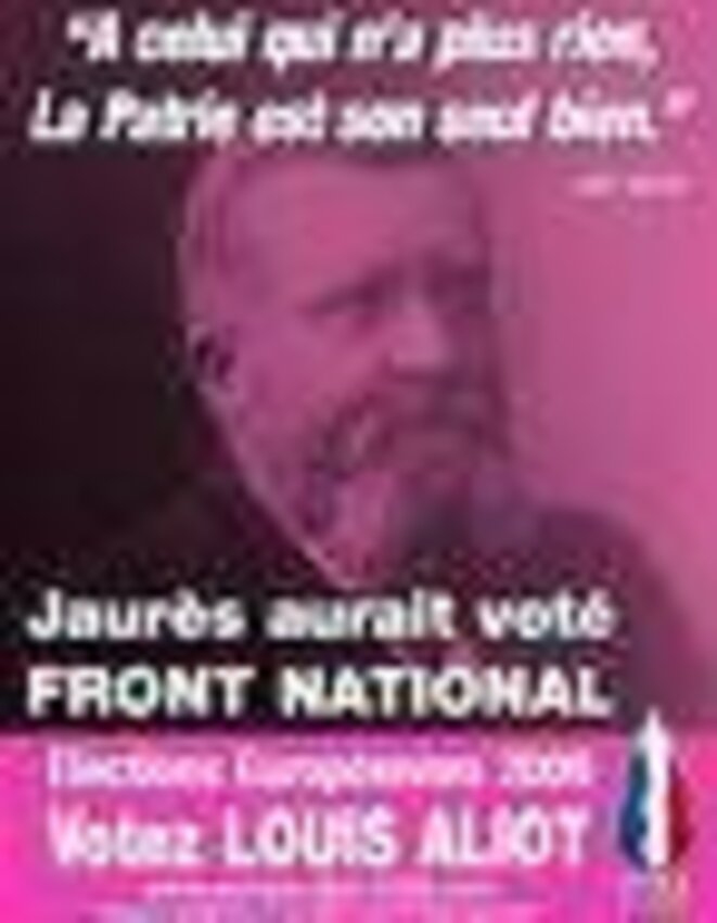 Affiche du FN Affiche du FN