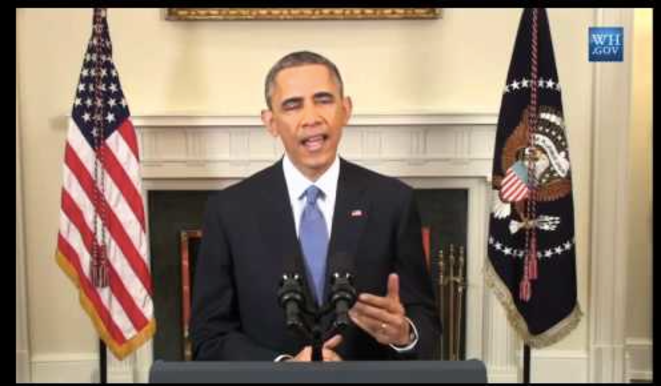 Obama dans ma télé Obama dans ma télé