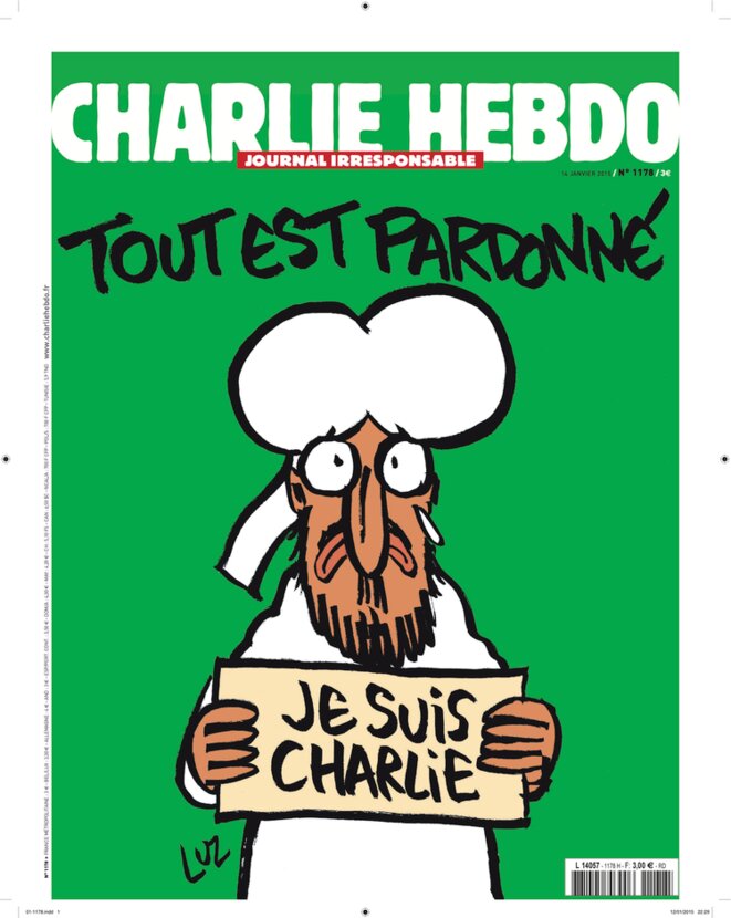 Charlie Hebdo, N°1178 (14 janvier 2015) Charlie Hebdo, N°1178 (14 janvier 2015)