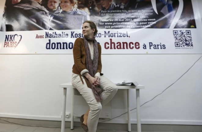 "NKM", en campagne. © Reuters "NKM", en campagne. © Reuters