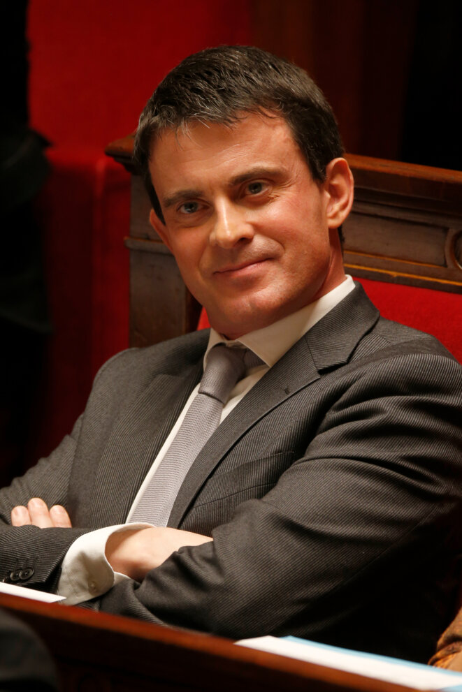 Manuel Valls, à l'Assemblée nationale. © Reuters Manuel Valls, à l'Assemblée nationale. © Reuters