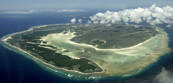 Vue aérienne de l'ile d'Europa, dans le canal du Mozambique © Wikimedia Commons Vue aérienne de l'ile d'Europa, dans le canal du Mozambique © Wikimedia Commons