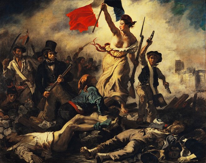 "La Liberté guidant le peuple", Eugène Delacroix (1830) © Musée du Louvre "La Liberté guidant le peuple", Eugène Delacroix (1830) © Musée du Louvre