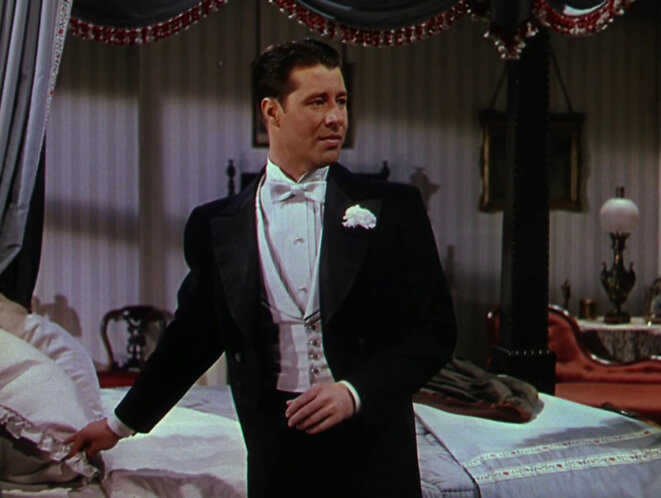 Don Ameche, dans « Heaven Can Wait / Le Ciel peut attendre », Ernst Lubitsch, 1943. Don Ameche, dans « Heaven Can Wait / Le Ciel peut attendre », Ernst Lubitsch, 1943.