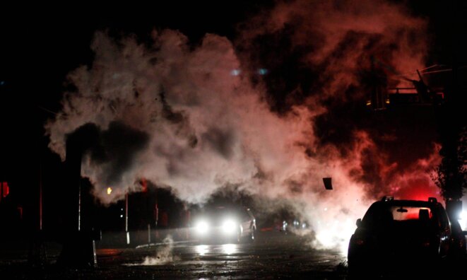 Au sud de Manhattan, de nuit. © Richard Graveline Au sud de Manhattan, de nuit. © Richard Graveline