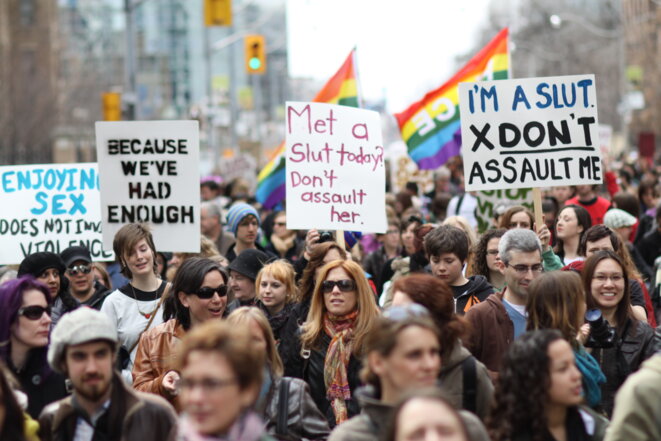 Slut Walk à Toronto Slut Walk à Toronto