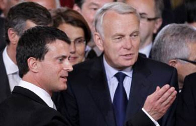 Jean-Marc Ayrault et Manuel Valls © Reuters Jean-Marc Ayrault et Manuel Valls © Reuters