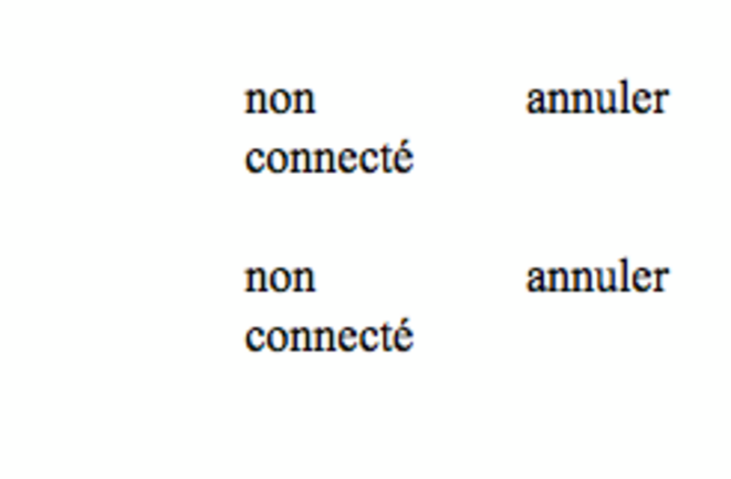 annuler contact annuler contact