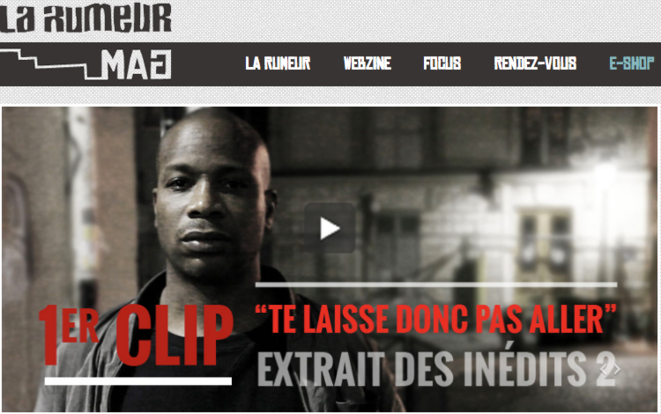LA RUMEUR MAG, 1er site d'information hip hop initié par des rappeurs