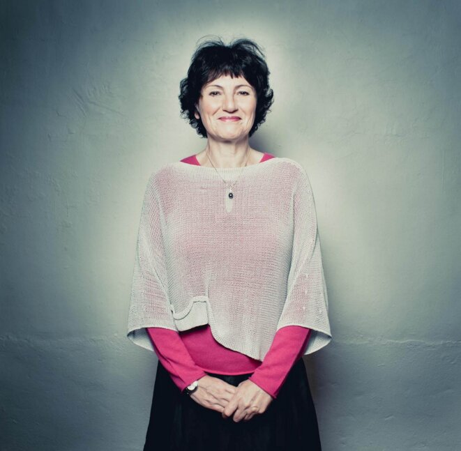 Dominique Bertinotti, directrice de campagne de Ségolène Royal. © Xavier Lahache Dominique Bertinotti, directrice de campagne de Ségolène Royal. © Xavier Lahache