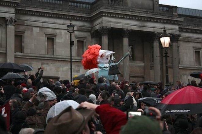 Manifestation anti Thatcher à Londres : «Elle a détruit l’idée même de société»