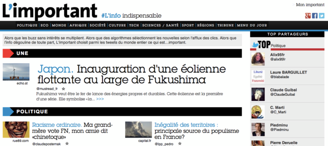 Naissance de limportant.fr  