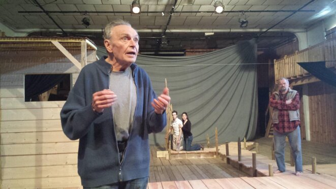 Répétition avec Robert Angebaud au Théâtre du Jour d’Agen Répétition avec Robert Angebaud au Théâtre du Jour d’Agen