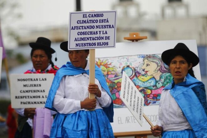 Sommet des Peuples à Lima: «Changeons le système, pas le climat»