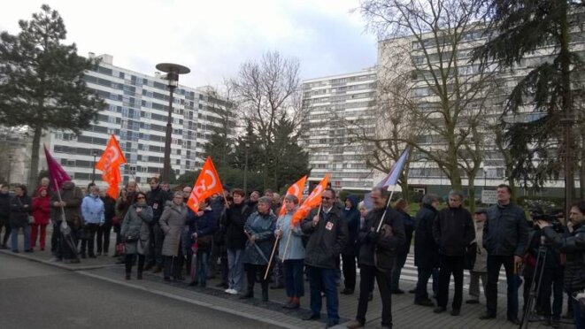 Manifestation sur le lieu de l'ex-Tripode le 27 février 2014 Manifestation sur le lieu de l'ex-Tripode le 27 février 2014