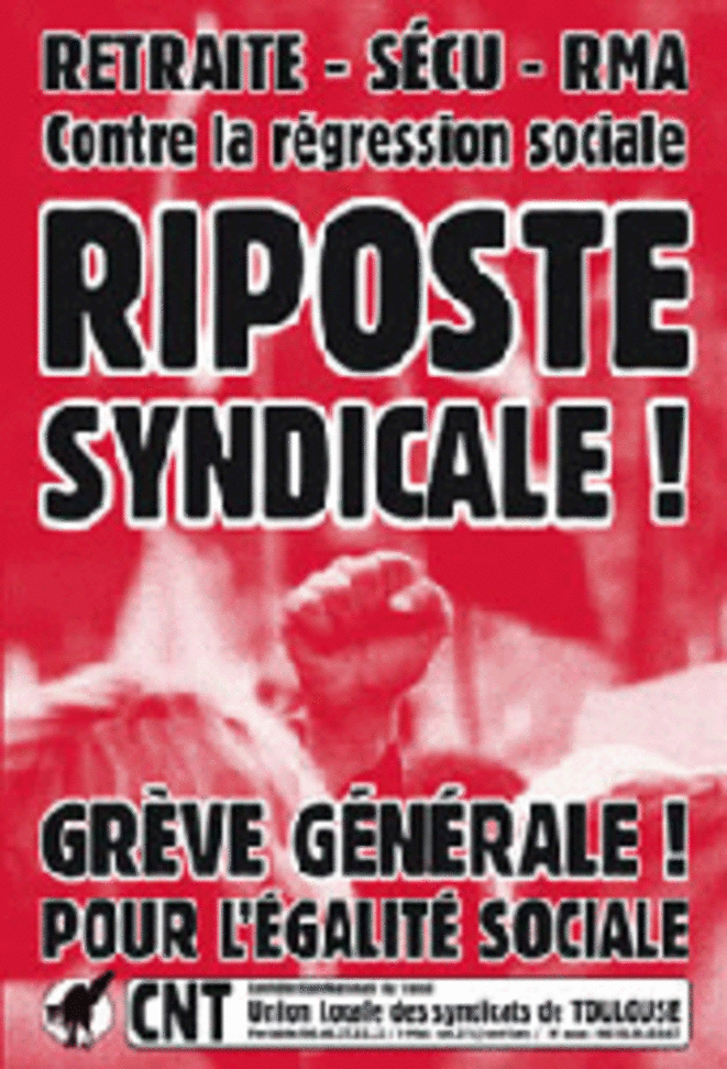 La Confédération Nationale du Travail est un syndicat minoritaire anarchiste. © CNT 31 La Confédération Nationale du Travail est un syndicat minoritaire anarchiste. © CNT 31