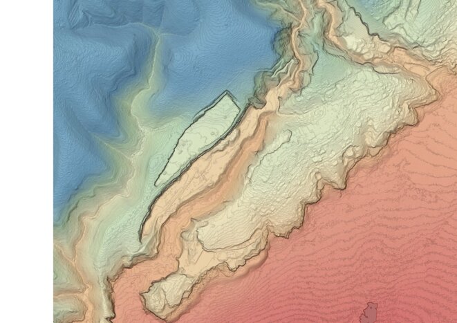 Etude bathymetrique du littoral © DDTM13 Etude bathymetrique du littoral © DDTM13