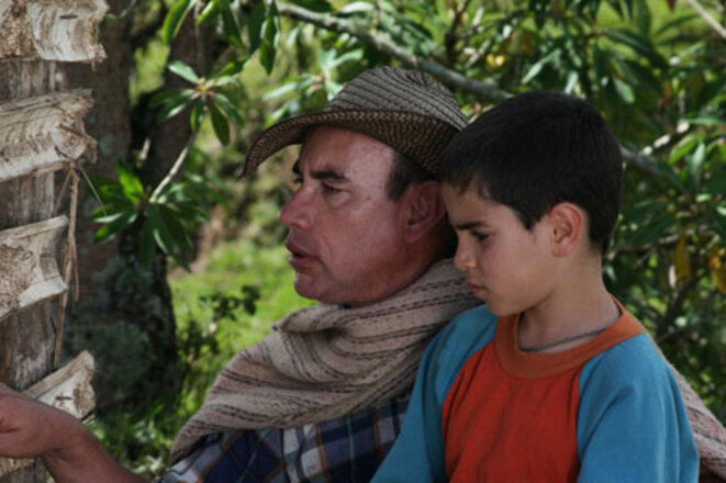 Un jeu à balles réelles dans la campagne colombienne