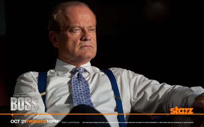 Kelsey Grammer joue Tom Kane dans Boss © DR Kelsey Grammer joue Tom Kane dans Boss © DR