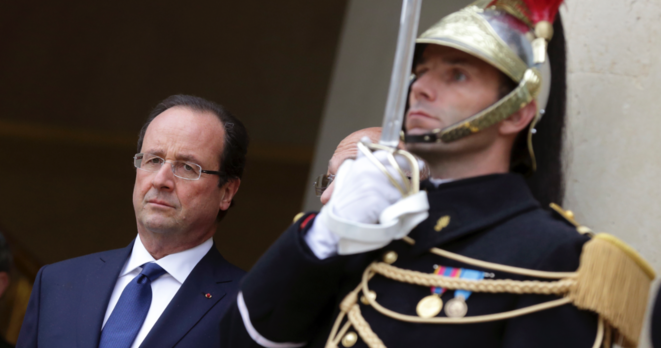 François Hollande le 12 novembre à l'Elysée © Reuters François Hollande le 12 novembre à l'Elysée © Reuters