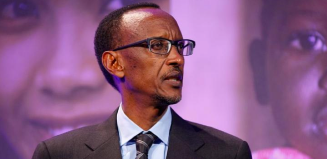 Paul Kagamé en 2012, à Londres. © Department for International Development