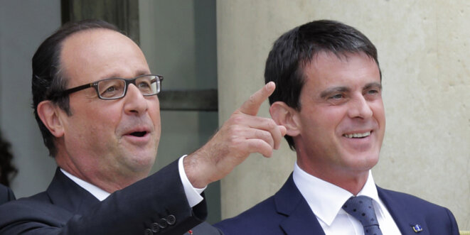 François Hollande et Manuel Valls © Reuters