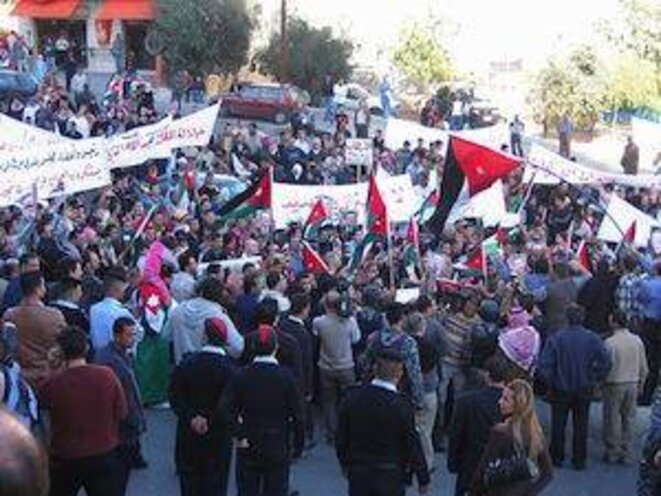 Manifestation à Amman Manifestation à Amman