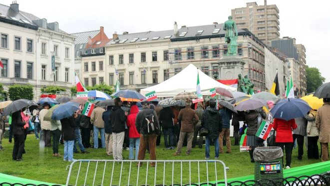 Bruxelles - Soutien aux prisonniers iraniens de #350 Evin Bruxelles - Soutien aux prisonniers iraniens de #350 Evin