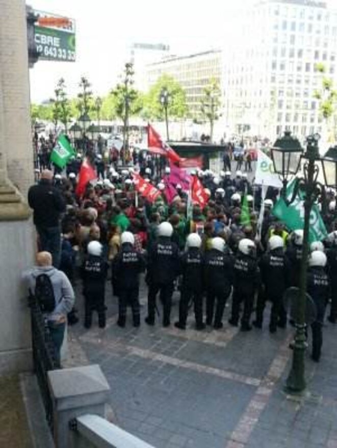 Bruxelles, 15 mai, Manif anti-TTIP ©ThomasOccupy Bruxelles, 15 mai, Manif anti-TTIP ©ThomasOccupy