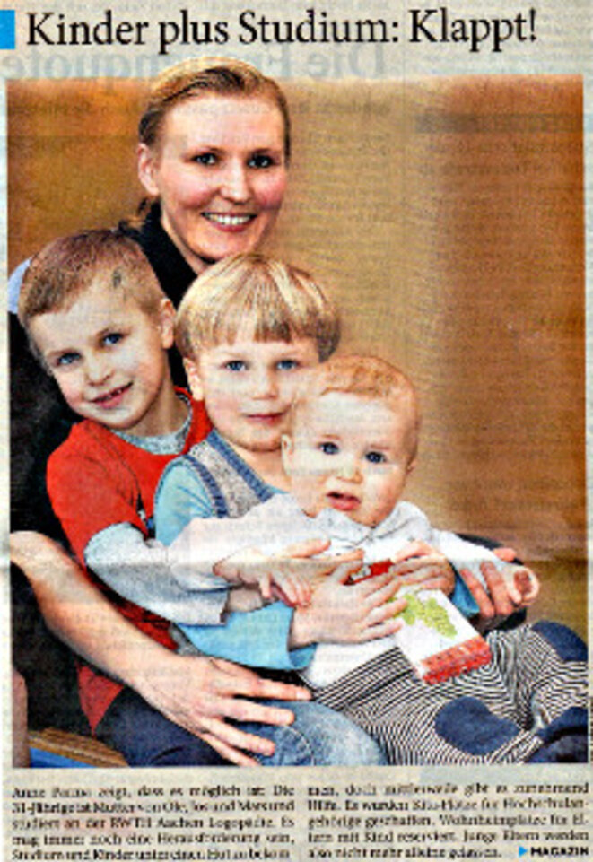 photo de famille © Duerener Zeitung photo de famille © Duerener Zeitung