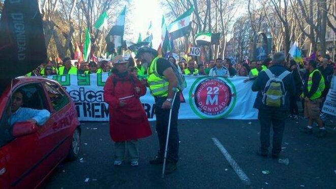 Marchas por la dignidad: 22 marzo 2014 en Madrid a pesar del silencio de los medias