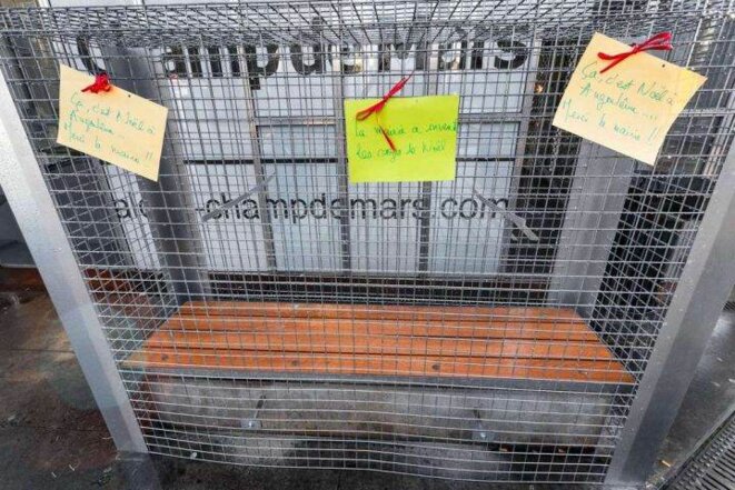 Angoulême, décembre 2014 : mesure anti-SDF Angoulême, décembre 2014 : mesure anti-SDF