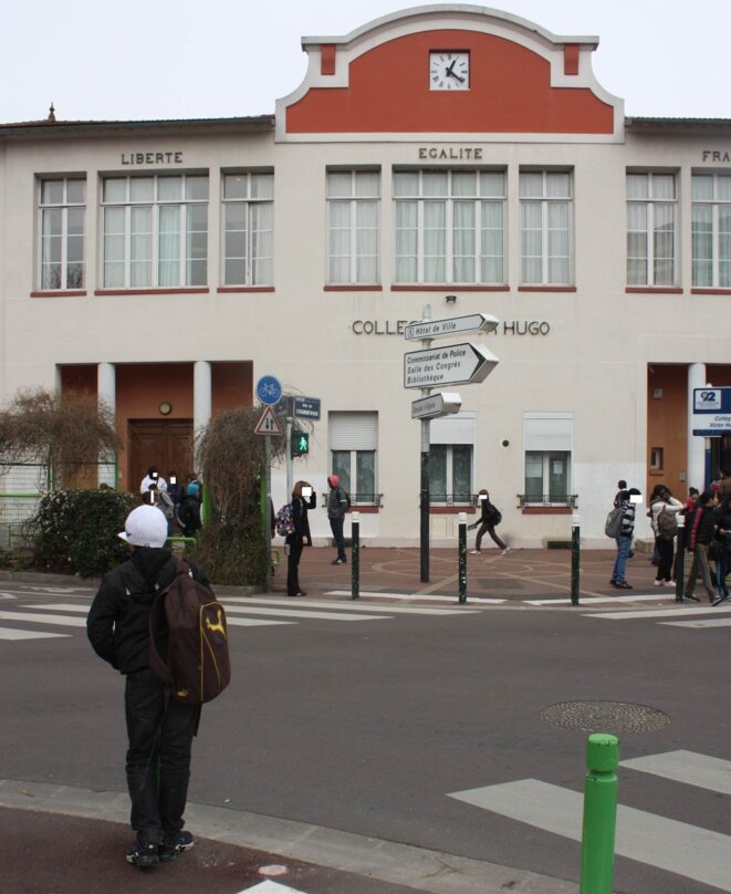 Collège Victor Hugo de Nanterre. © E.B Collège Victor Hugo de Nanterre. © E.B