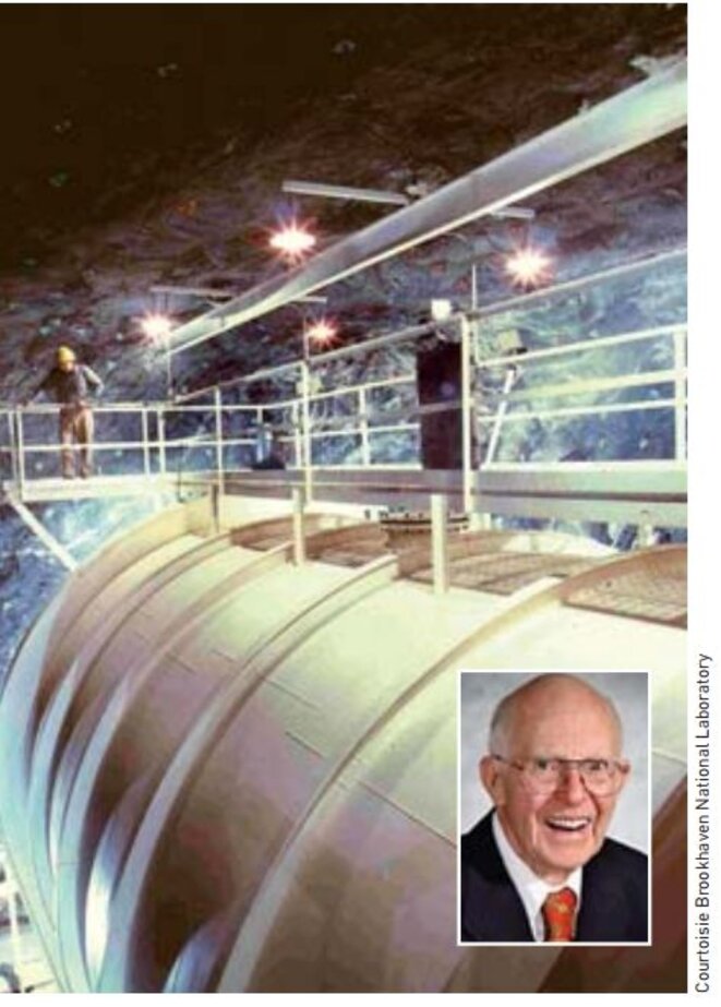 Ray Davis et le détecteur de la mine de Homestake Ray Davis et le détecteur de la mine de Homestake