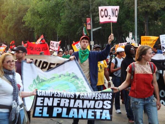 Via Campesina - refroidissons la planète © Alter-Echos Via Campesina - refroidissons la planète © Alter-Echos