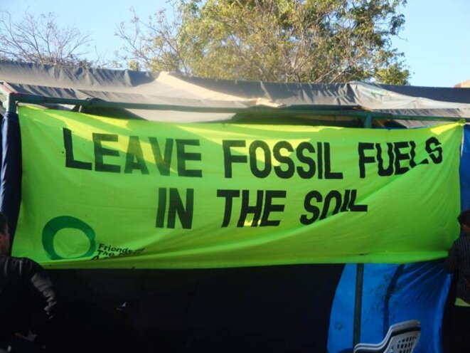 Laissez les énergies fossiles dans le sol Laissez les énergies fossiles dans le sol