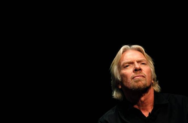 Richard Branson à New York © Mike Segar Richard Branson à New York © Mike Segar